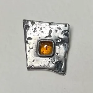 Sterling Silver Pendant With Mexican Opal